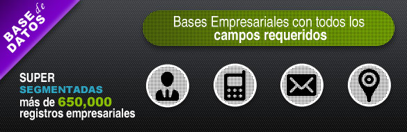 Bases empresariales con todos los campos requeridos